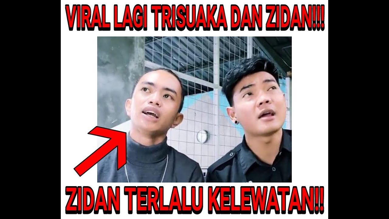 Vidio trisuaka parodikan musisi indonesia ||zidan terlalu berlebihan 