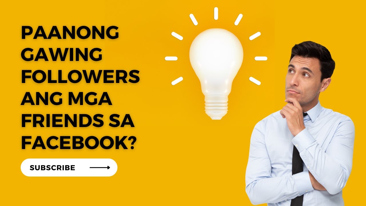 Paano gawing followers ang mga friends sa facebook para dumami ang iyong mga followers.