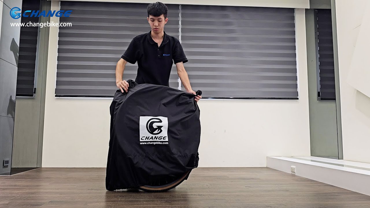 【Changebike】礫石公路車-套袋與推行示範 Gravel Bike- Cover Bag & Roll Demo