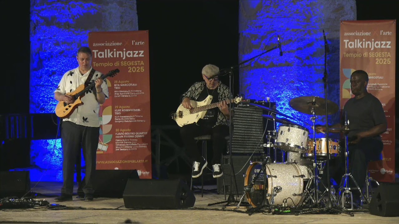 Talkinjazz 2025, Kurt Rosenwinkel Trio, Tempio di Segesta 29 Agosto