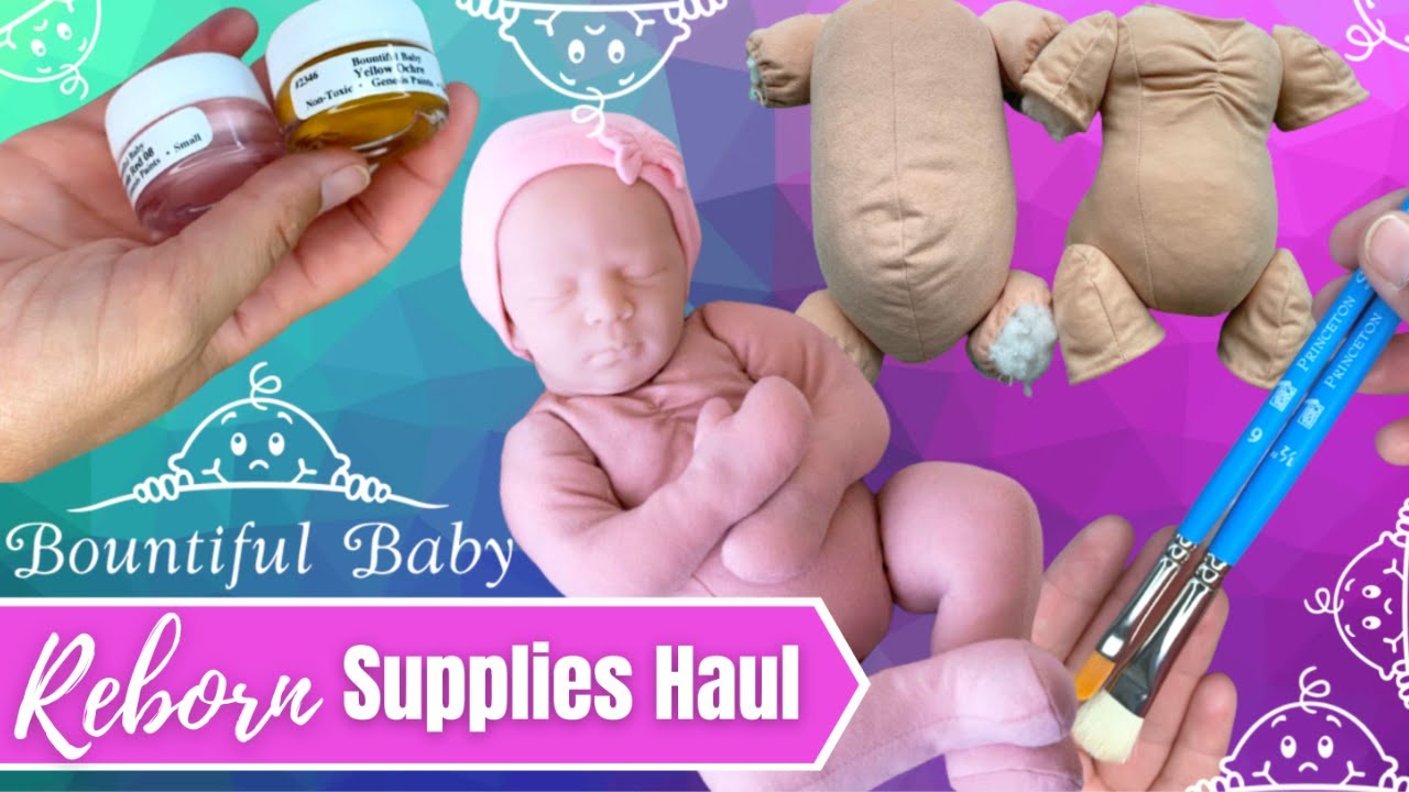 Bountiful Baby Reborning Supplies Haul. New Chubby Cloth Body, Cuddle Baby Bodies & More.