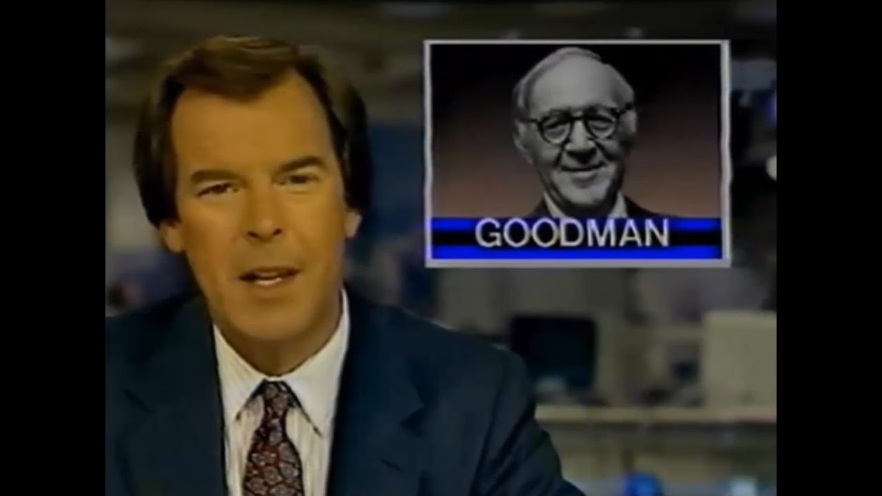 Benny Goodman:  News Report of His Death - June 13, 1986