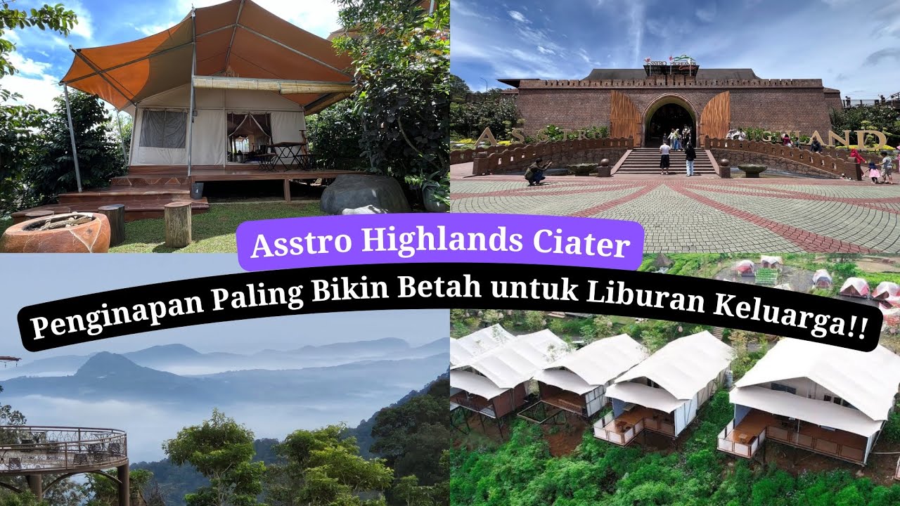 GLAMPING MODERN DEKAT GUNUNG TANGKUBAN PERAHU! || Review Asstro Highlands Ciater