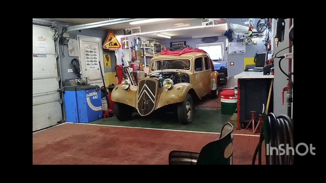 Sauvetage Citroën Traction 11B de 1954