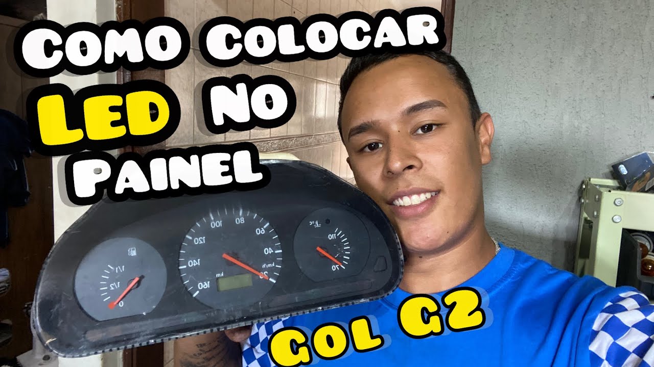 Colocando led no painel #golg2