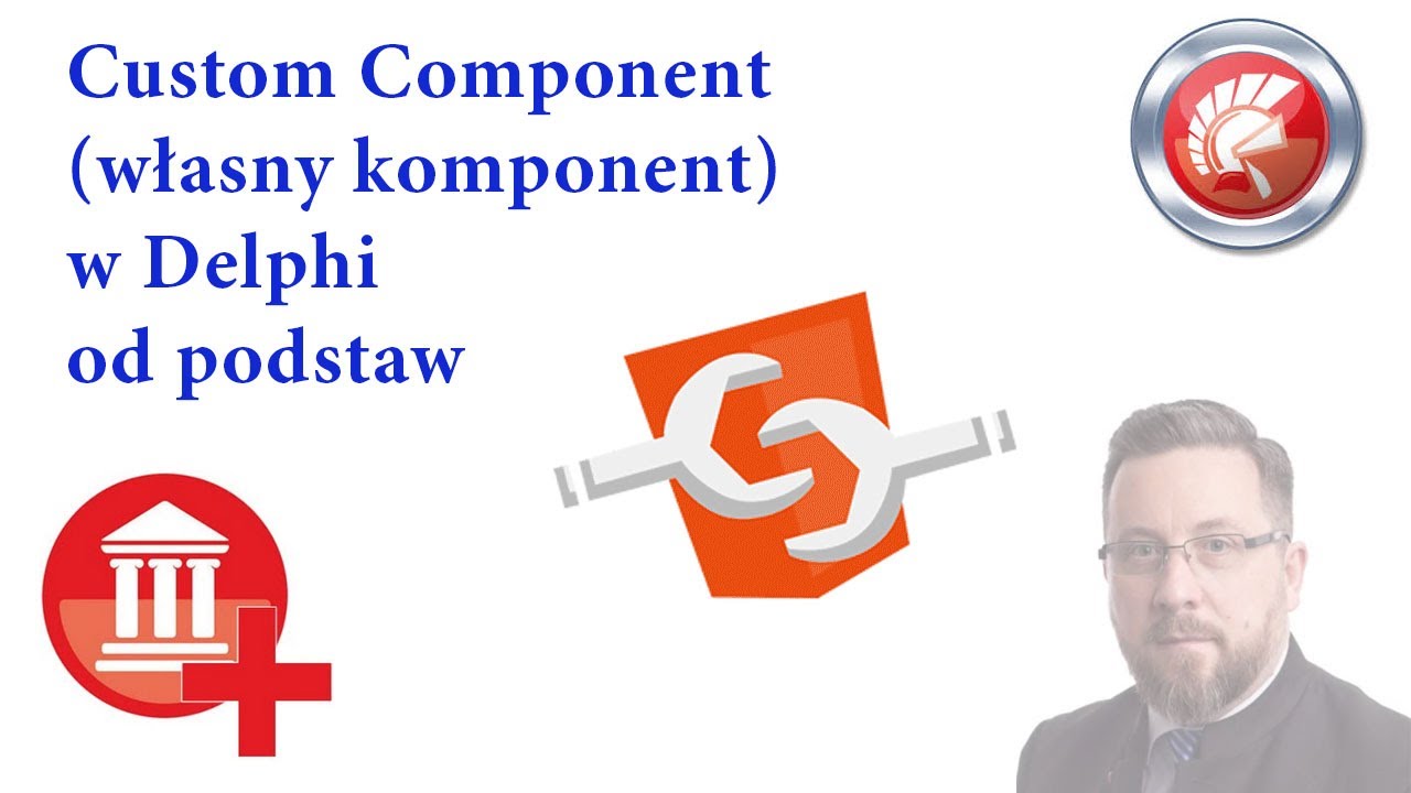 #0375 DELPHI VCL - TCustom Component - własny komponent Part 01