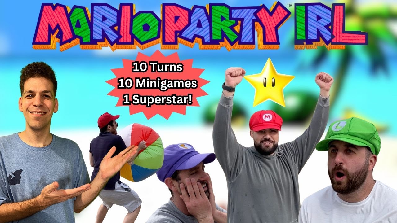 We Played Mario Party IN REAL LIFE!