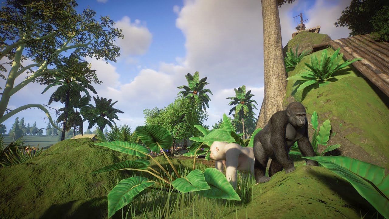 Crazy Gorilla Habitat & The Cradle of Humankind| Story Time Speed Build| Three Fitty Crypto Zoo Ep 3