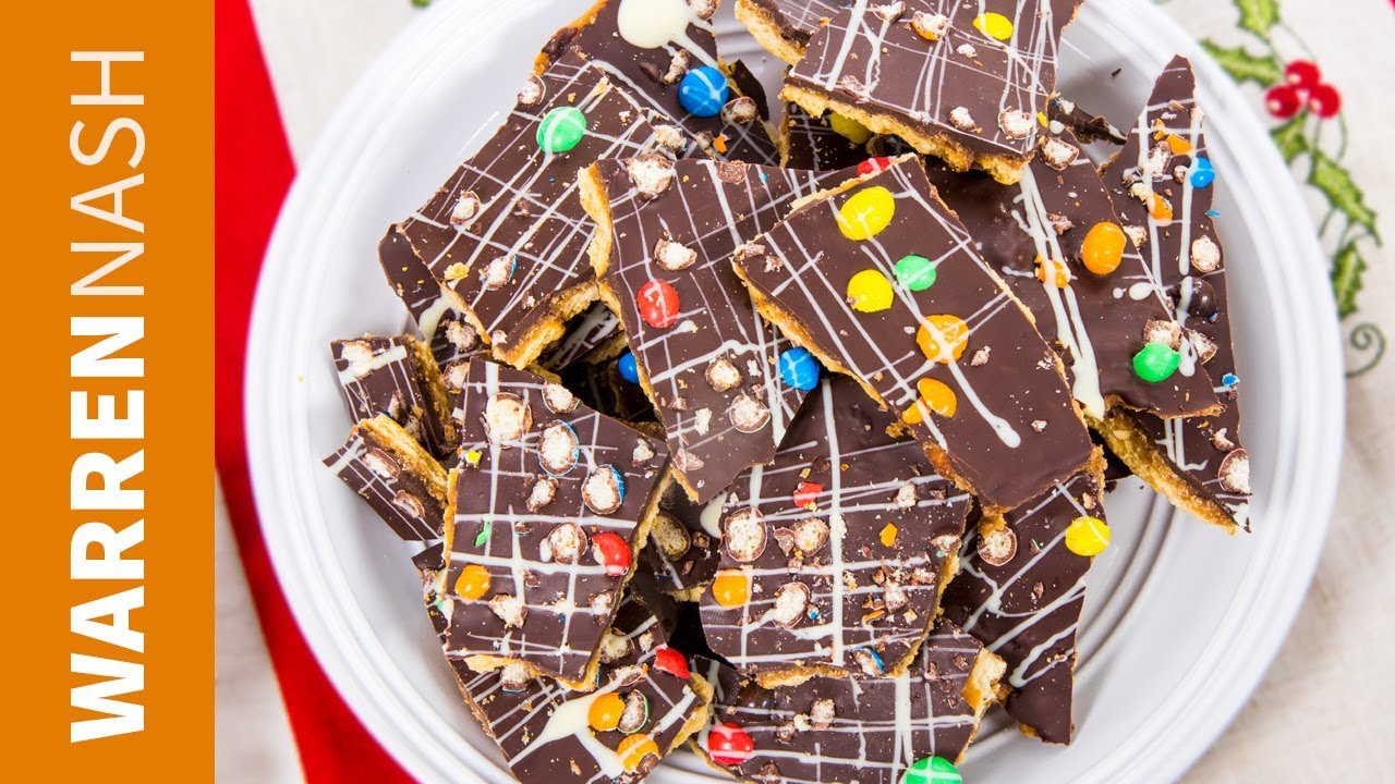 Christmas Crack Recipe - The ULTIMATE Toffee Holiday Candy - Warren Nash