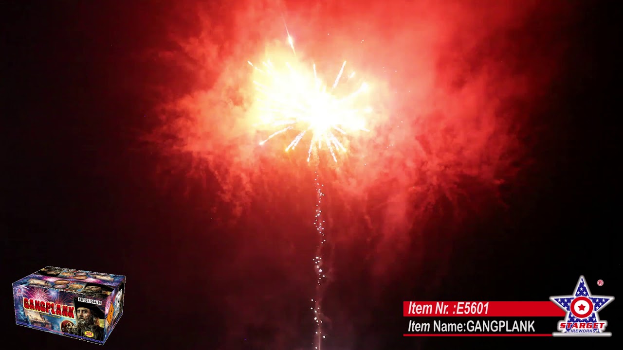 E5601 GANGPLANK Starget Brand from Pyromooi Fireworks Ltd