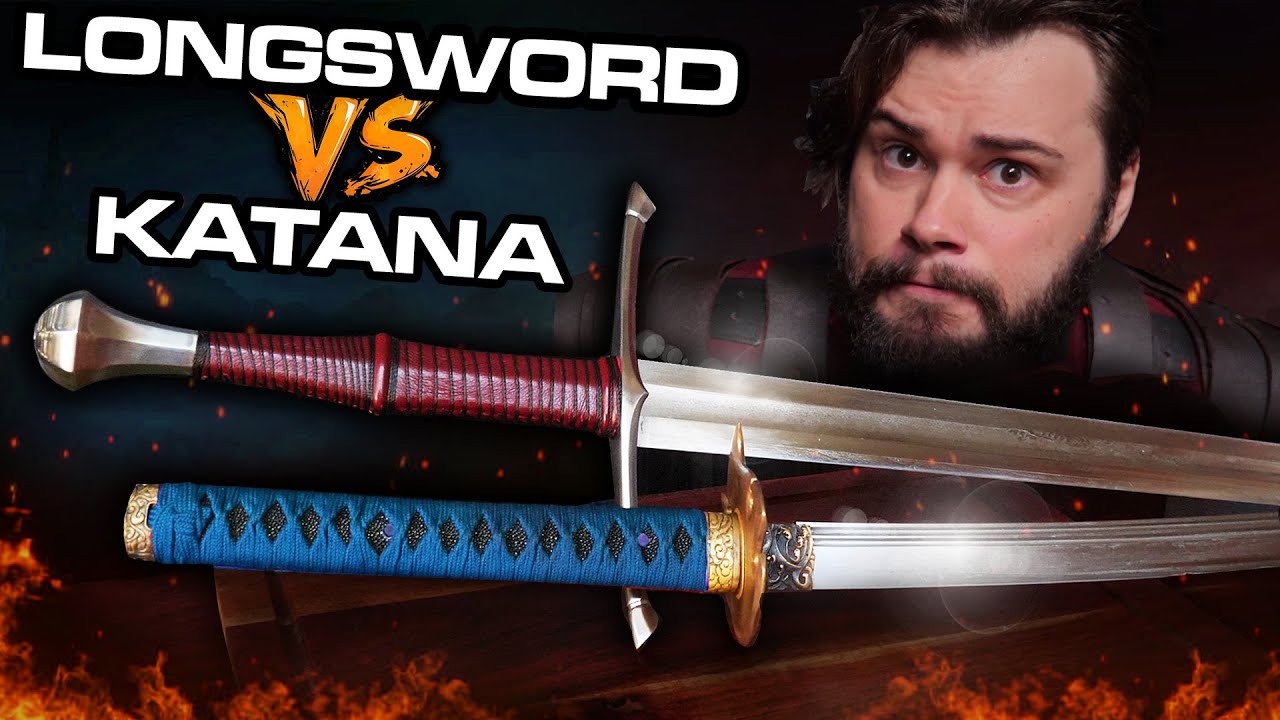 DONT Trust Movies or ANIME, The TRUTH Katana vs LONGSWORD..