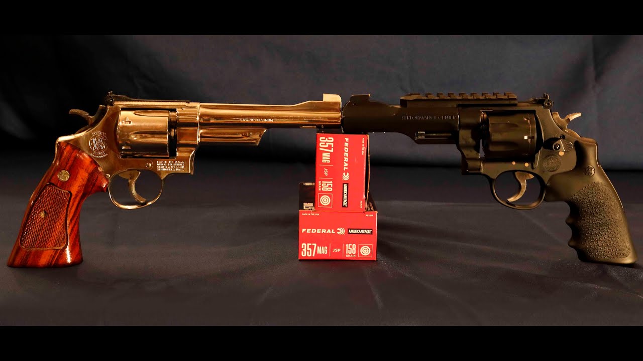 Smith and Wesson Model 27 and Model 327 TRR8 Compared