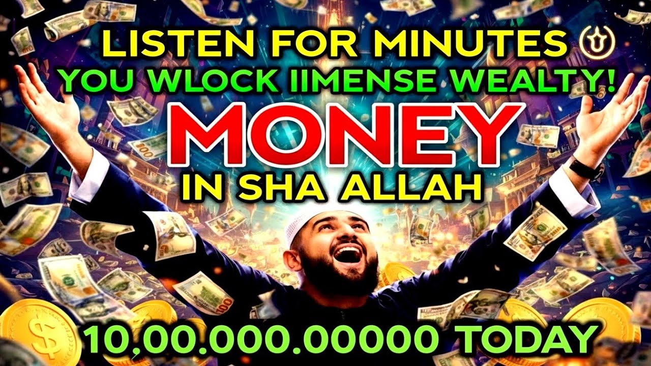 AFTER 2 MINUTES YOU WILL RECEIVE A LOT OF MONEY – DUA FOR RIZQ AND WEALTH – DUA FOR RIZQ IMMEDIATELY