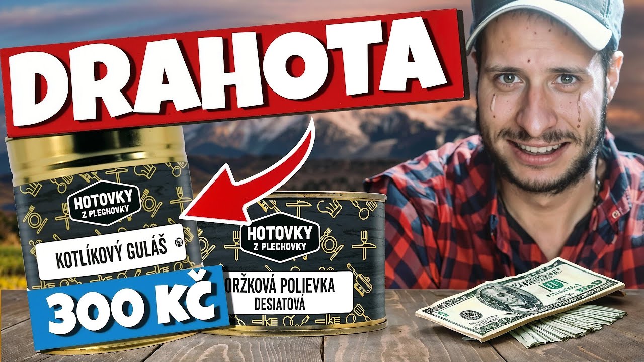 PŘIPRAVTE SI EURÁČE! Ochutnal jsem drahé konzervy ze Slovenska!