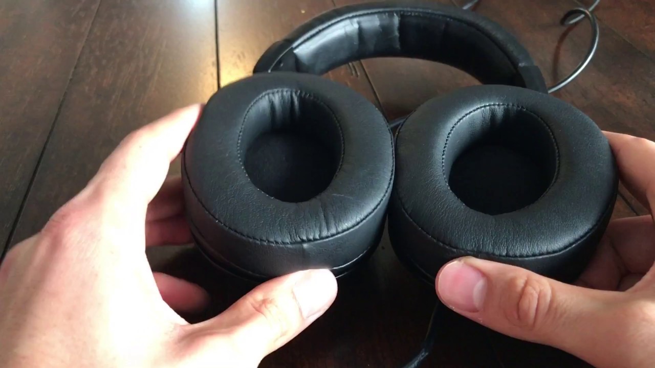 Замена амбушюров Audio Technica Ath M50x