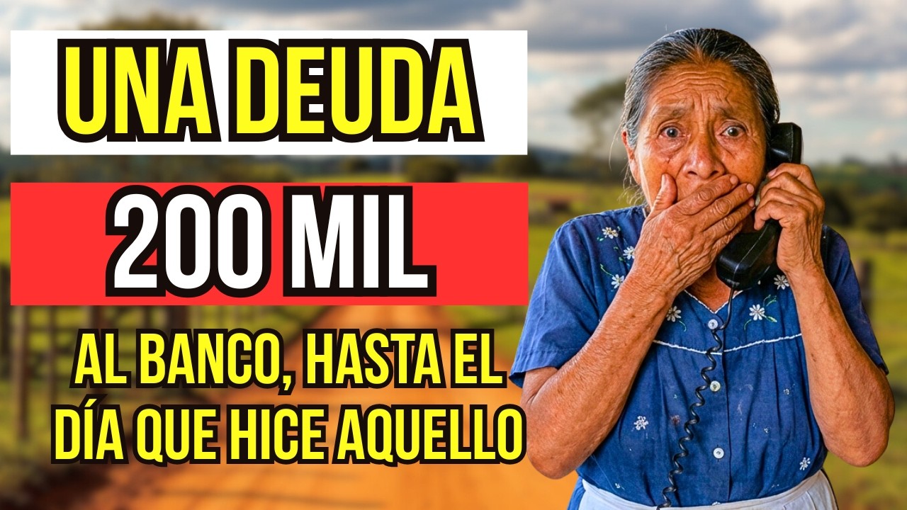 EL BANCO ME LLAMÓ: “SU DEUDA DE 200 MIL…” ¿QUÉ DEUDA? LA HISTORIA REAL DE ESTA ABUELA