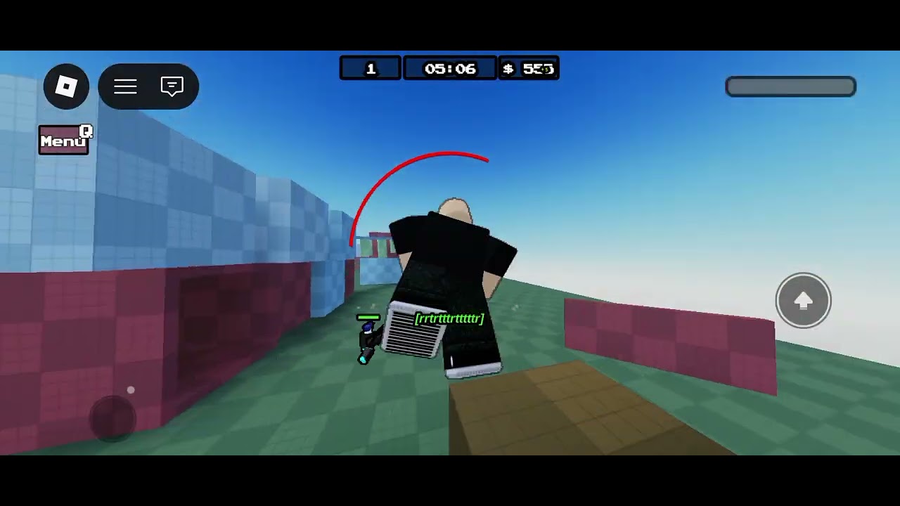 Jugando terreno de armas FFA