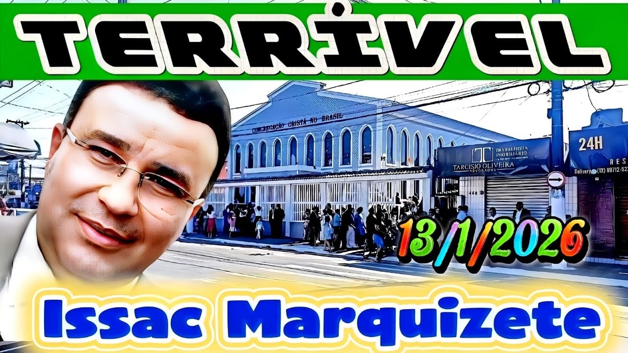 PALAVRA 🔥 GLORIOSA 🔥 CULTO 🔥 CCB  jd Yara ancião issac Marquizete Gênesis 27 13/1/2026