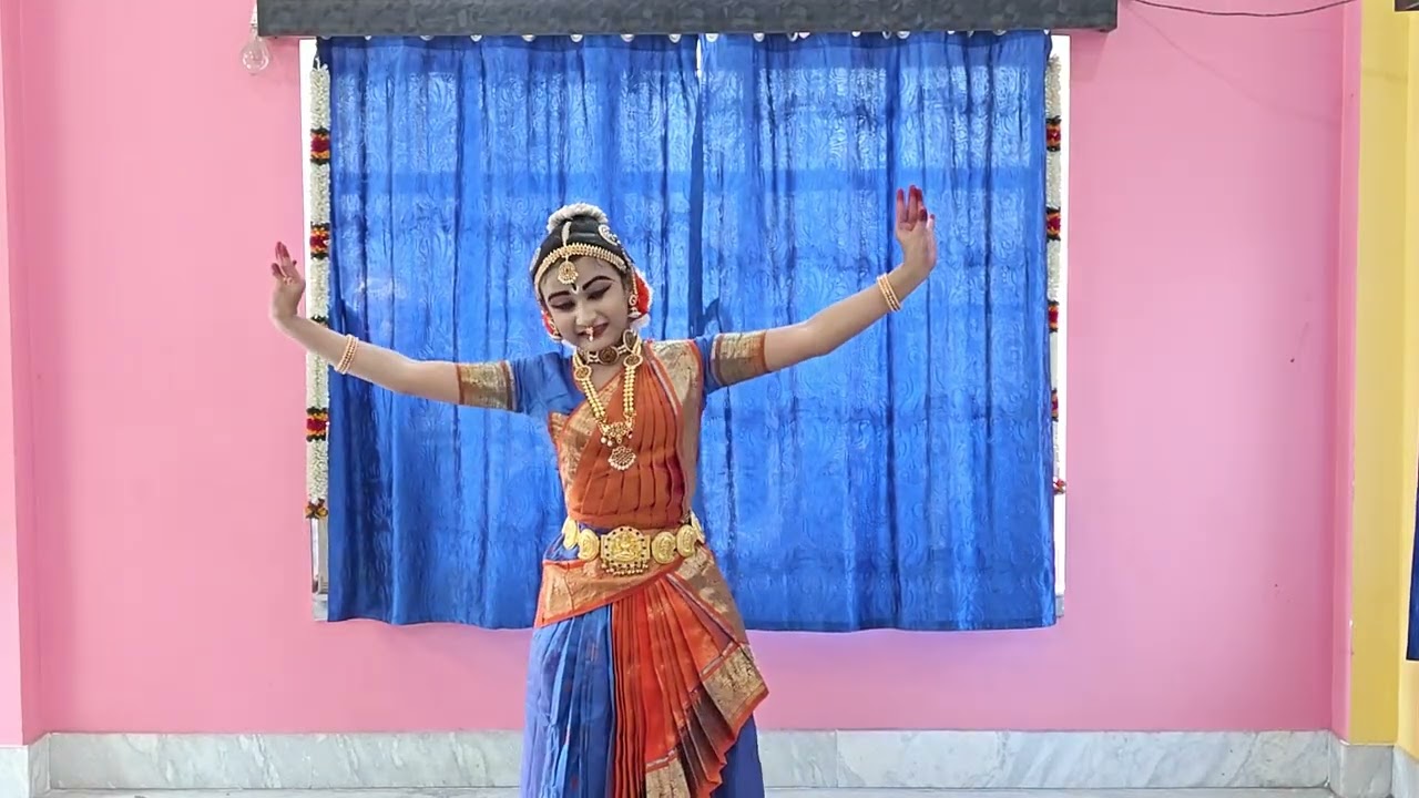 Bharatnatyam by Adrija Chakraborty, Student of Sri Atanu Das.