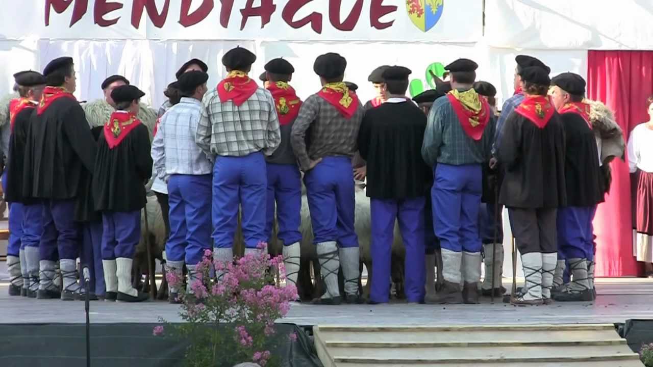 Pastorale du Pays Basque José Mendiague, les bergers sur la montagne Ursuia