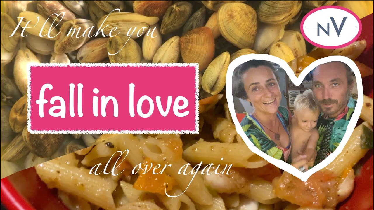 Pasta with Clams Valentine's Italian Recipe