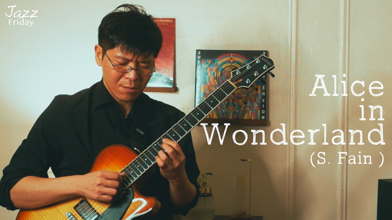 Alice in Wonderland (jazz standard) - Jazz Guitar & Bass Duo