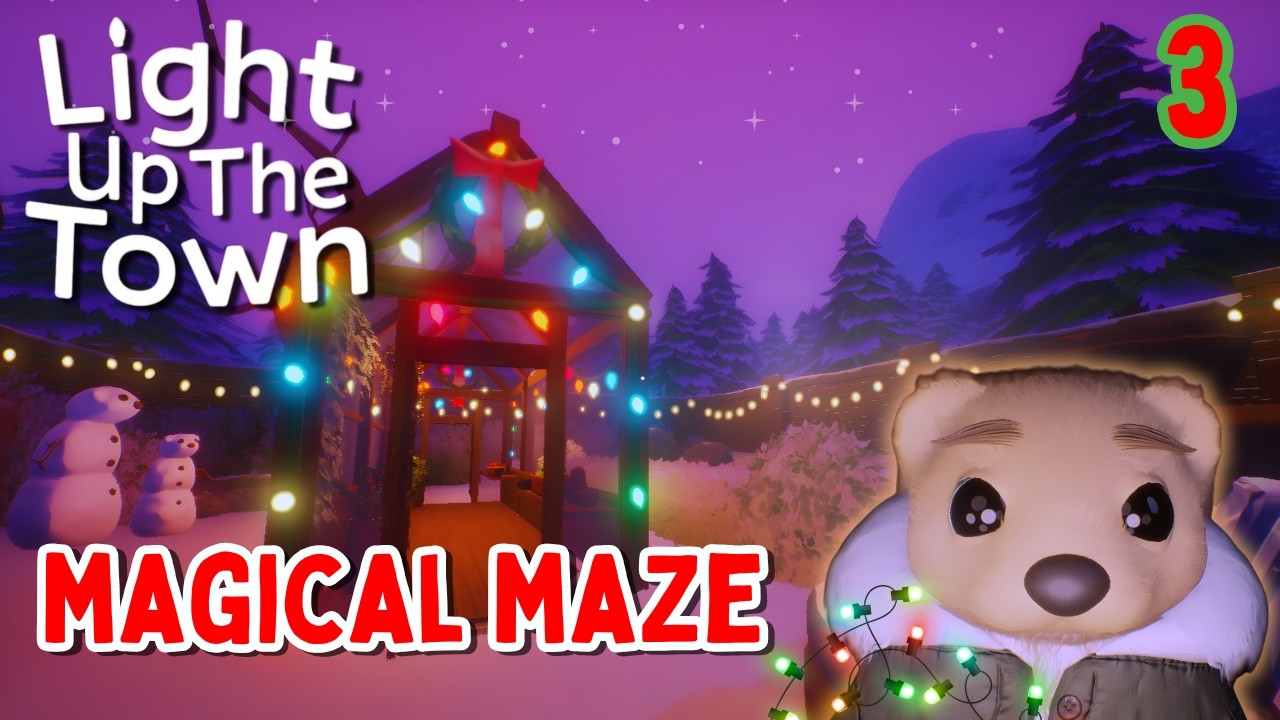 Light Up the Town - I Turned A Plain Maze Into Something Magical | Ep 3