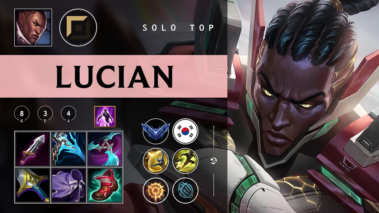 Lucian Top vs Vayne - KR Diamond Patch 26.02