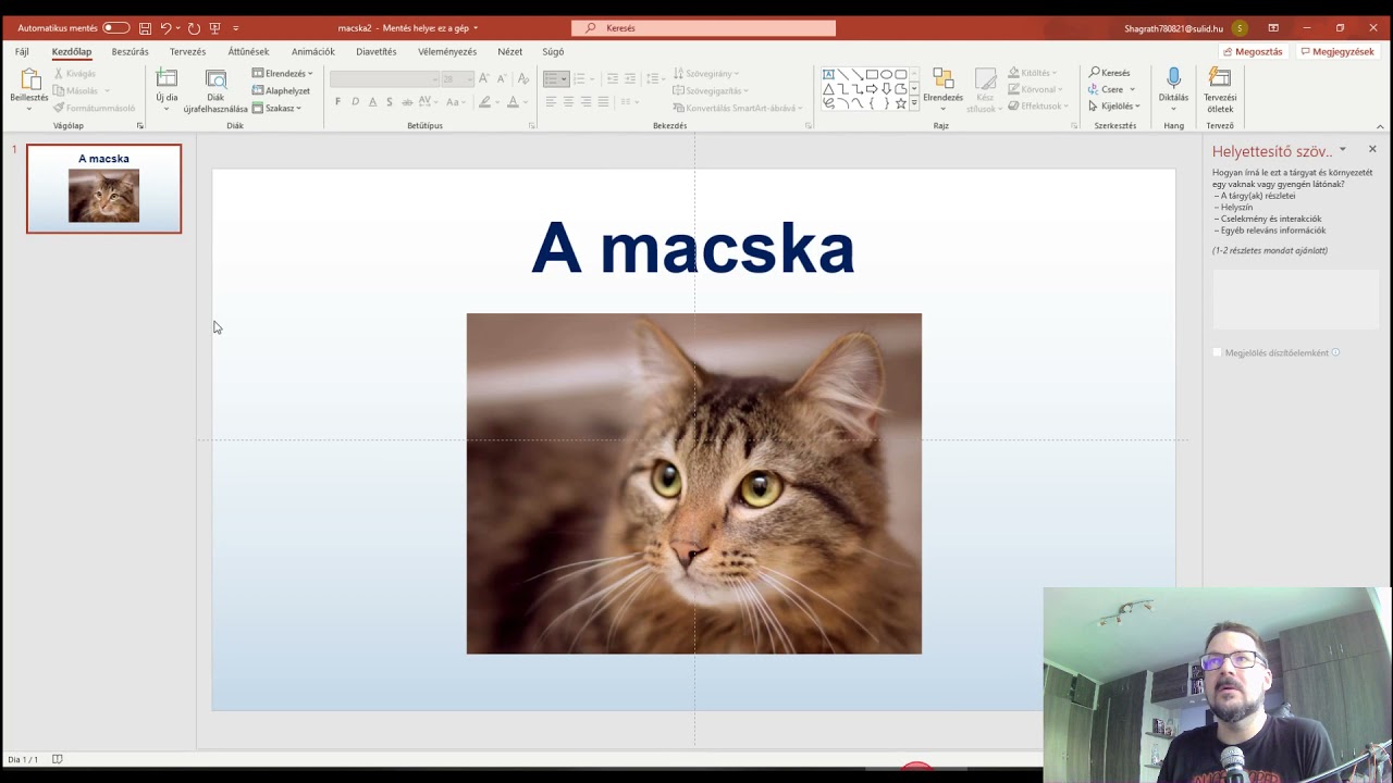 Informatika érettségi középszint 2021 május prezentációkészítés