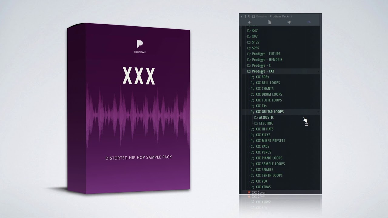 Best Sample Packs for Hip Hop &ndash; Prodigy&eacute; XXX &ndash; [PREVIEW]