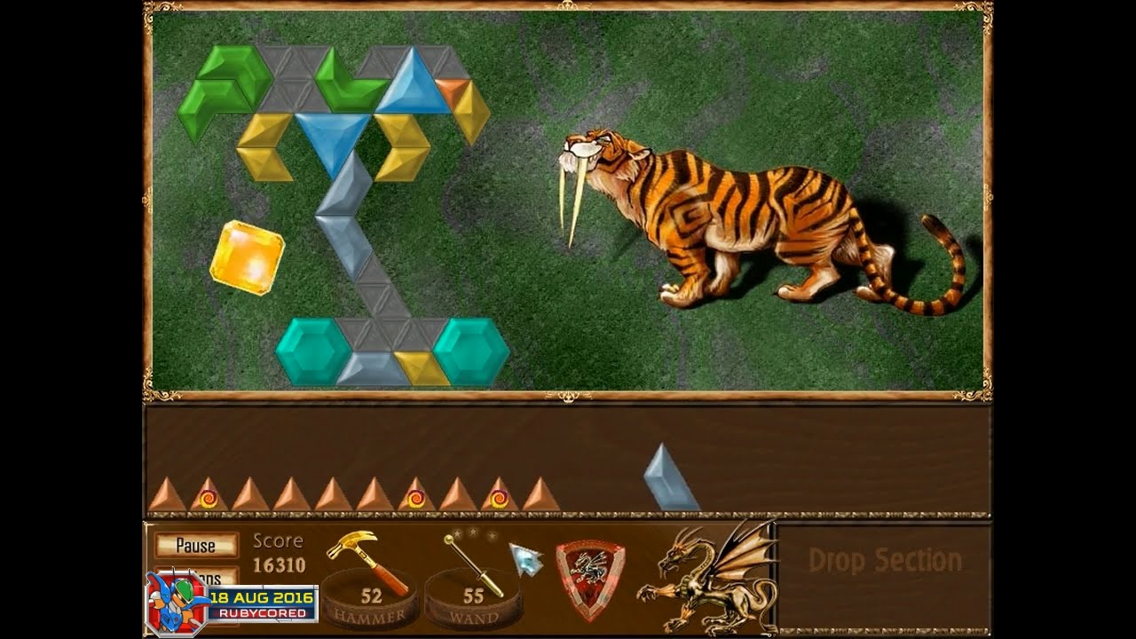 Magic Inlay (2003, PC) - 03 of 22: Dragon Land 3 - Sabre-toothed Tiger [720p60]