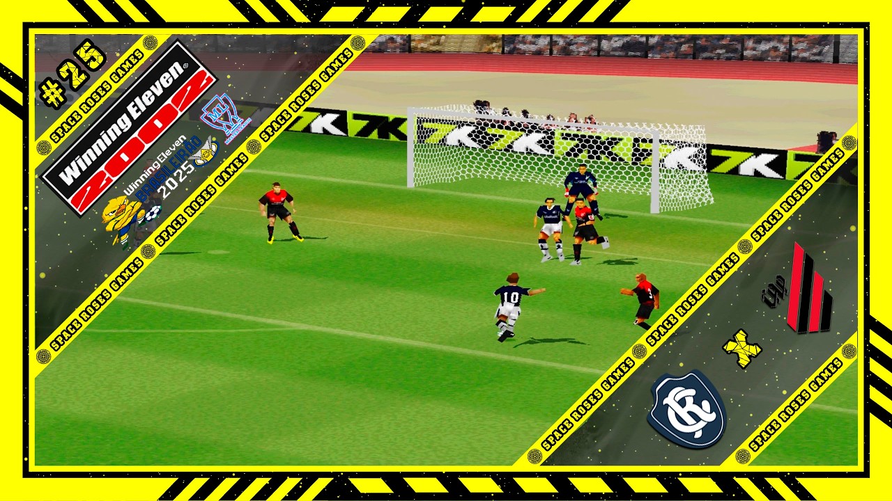 Winning Eleven 2002: Brasileirão 2025 (PS1) ML #25 Remo x Athletico-PR | Rodada 25 | Divisão 2