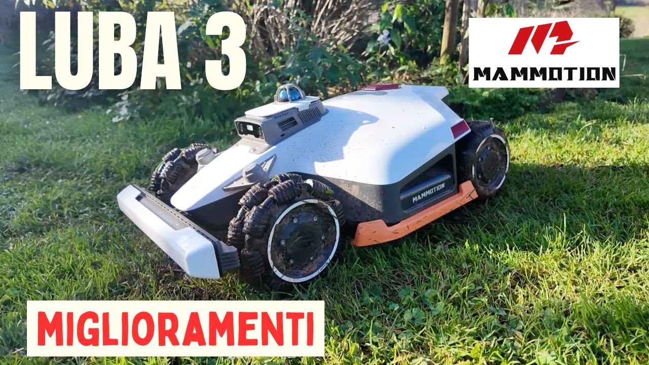 Luba 3 AWD: Novità e miglioramenti del nuovo robot rasaerba !