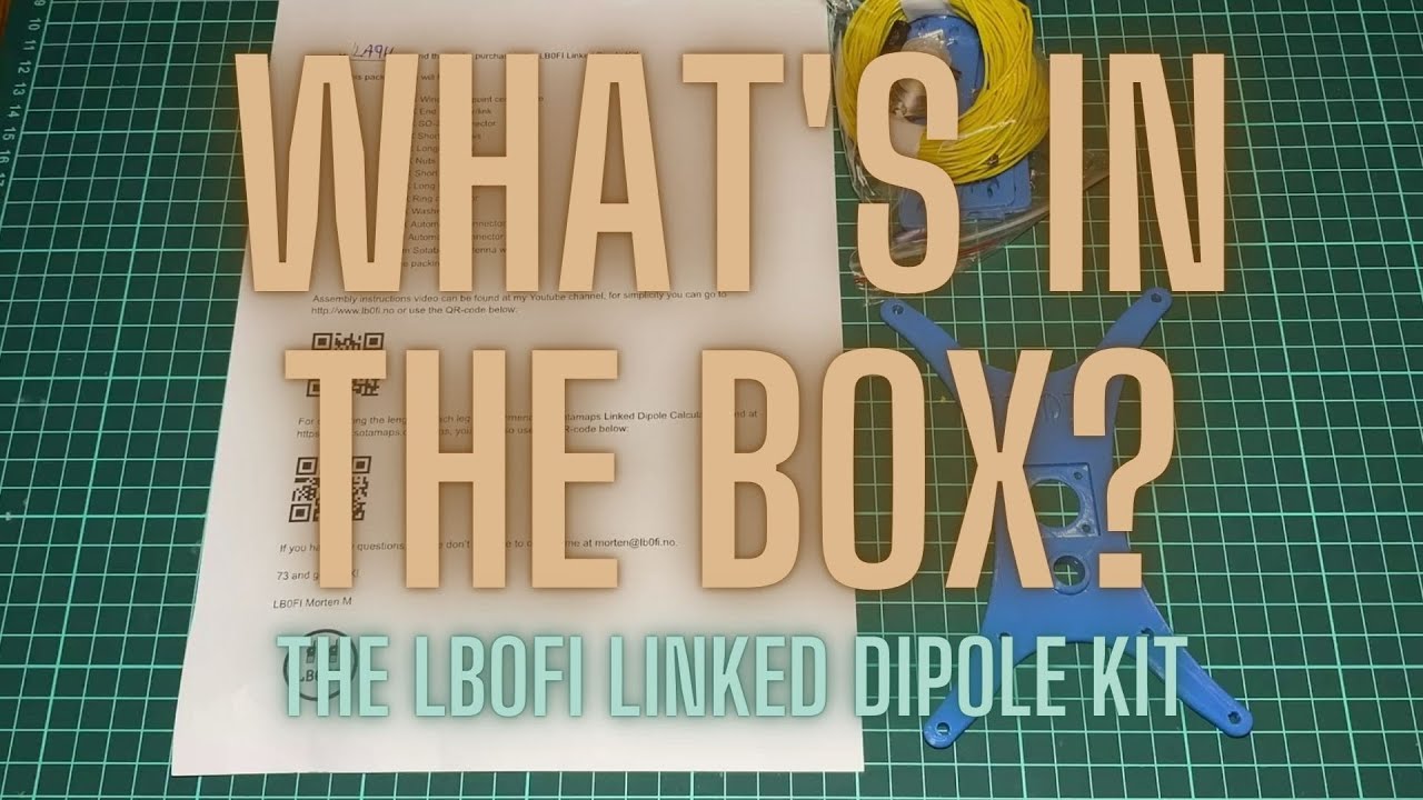 Assembling the LB0FI Linked Dipole Kit.