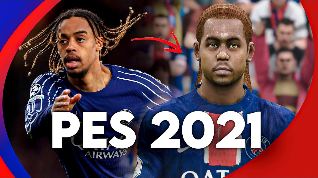BRADLEY BARCOLA Face tutorial + Stats | PES 2021
