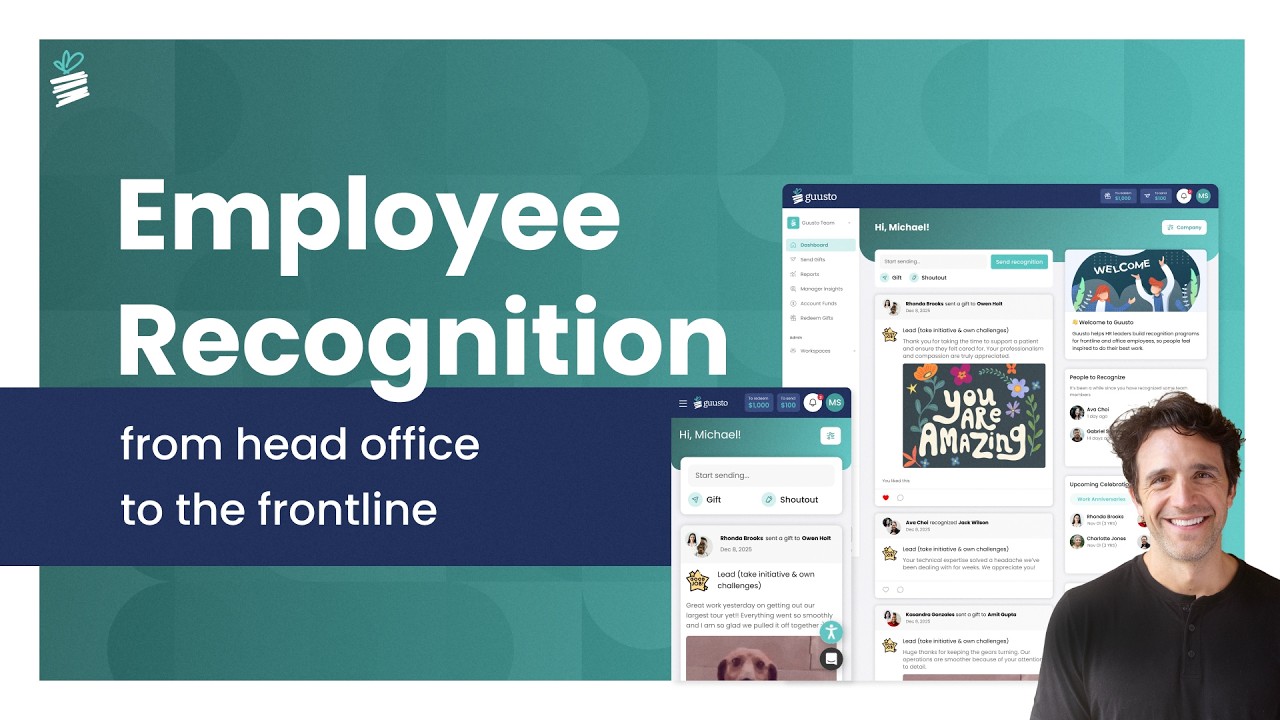 Recognition That Reaches 100% of Your Workforce | Guusto Overview