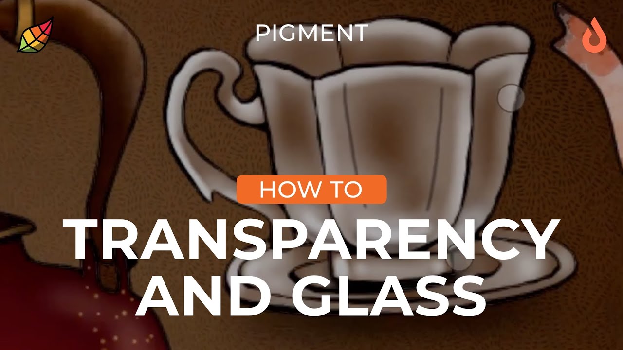 Pigment How To: Transparency & Glass | Digital Coloring Tutorials | How to Color Online FOR FREE!