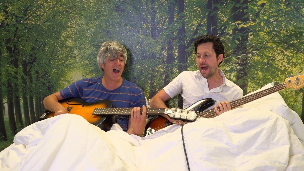 We Are Scientists perform "One In, One Out" in bed | 