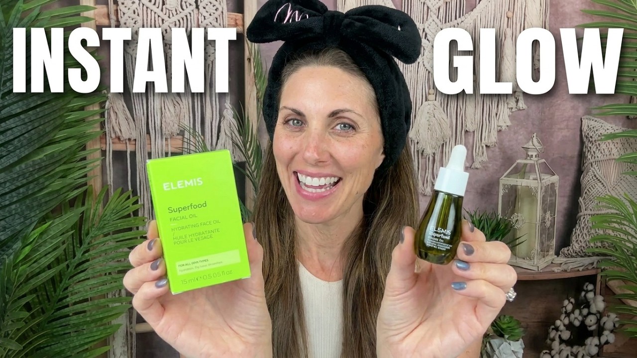 Масло для лица ELEMIS Superfood | Способ применения + Сияющий результат