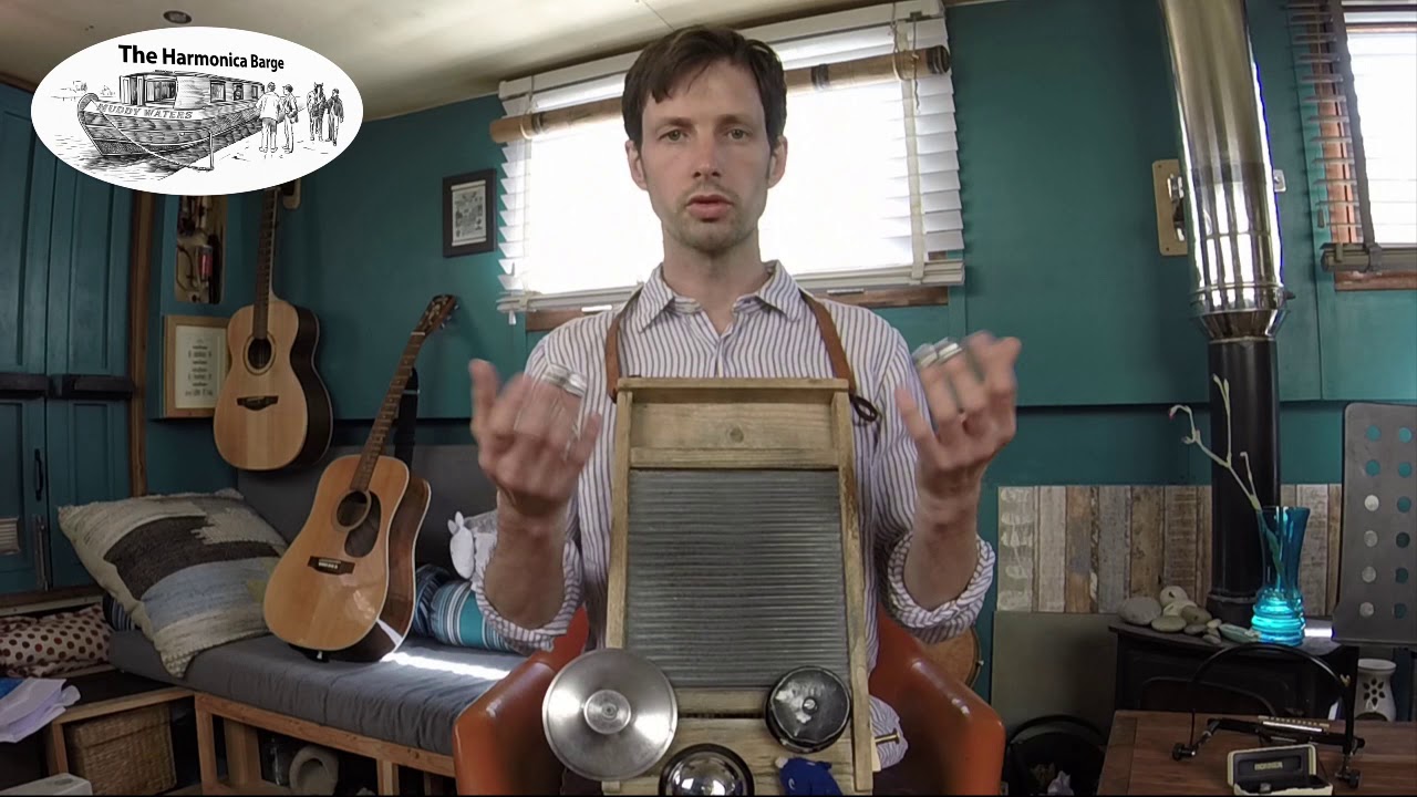 Harmonica and percussion ( Washboard)