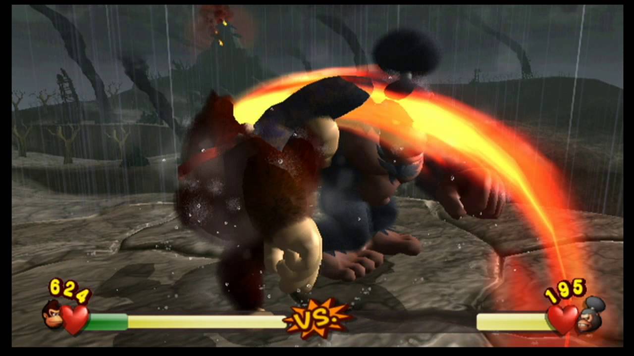 Donkey Kong Jungle Beat Boss 12 - Ninja Kong