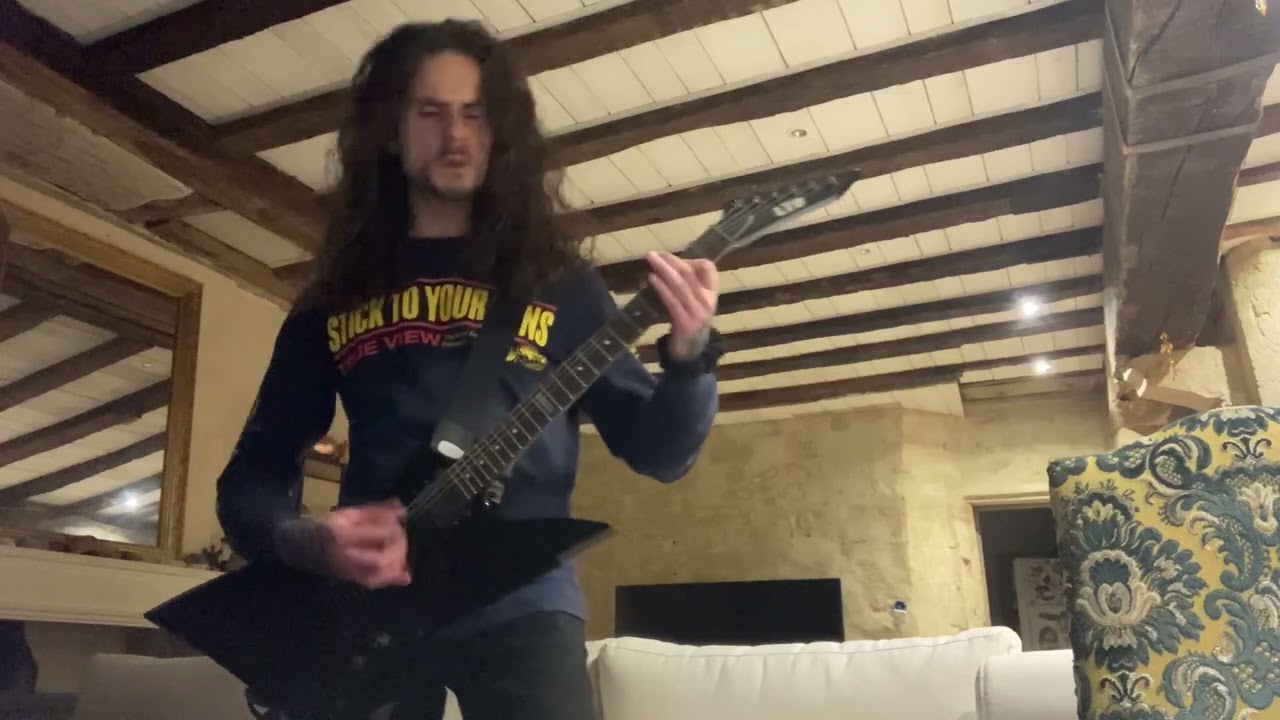 Behemoth - Conquer All ( Rhythm Guitar cover )