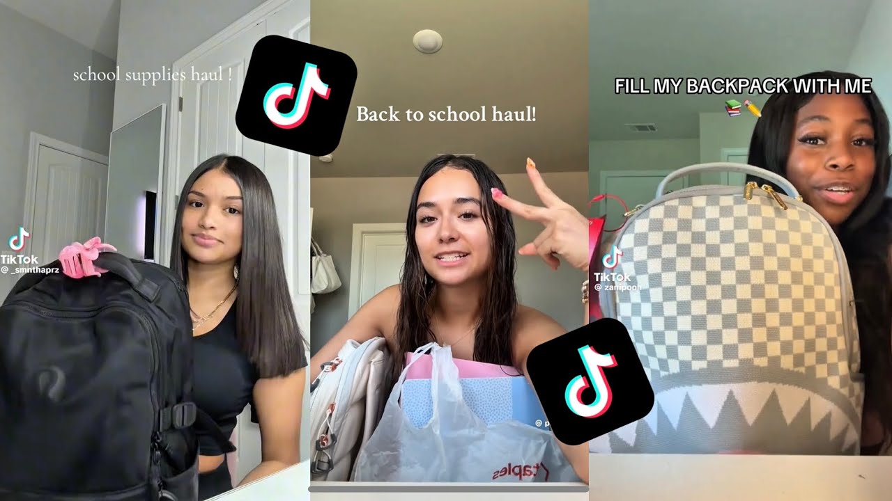 Back to school tiktok compilation 💕💕