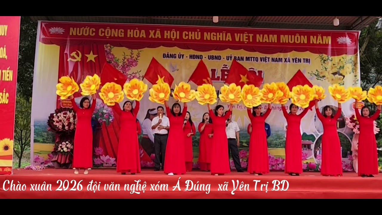 Việt Nam ơi mùa xuân đến rồi đội văn nghệ xóm Á Đồng BD