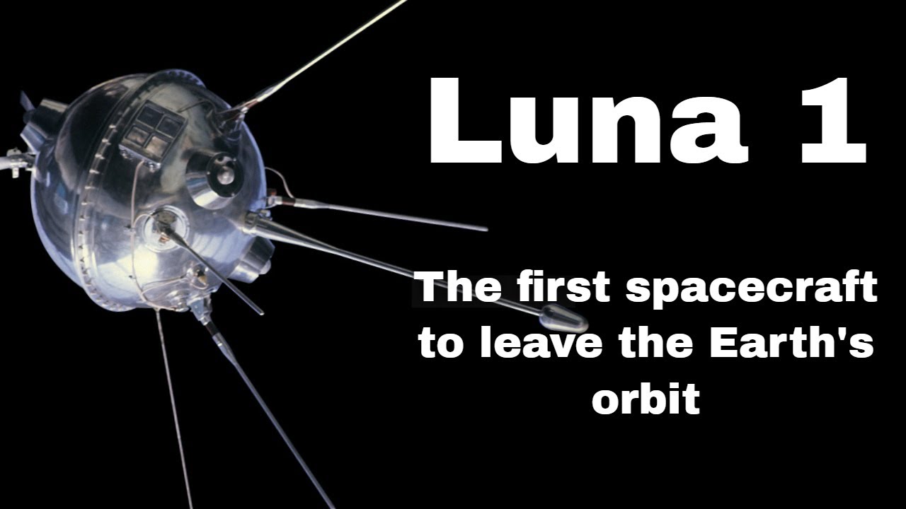 2nd January 1959: USSR launches Luna 1, the first spacecraft to reach the vicinity of the Moon