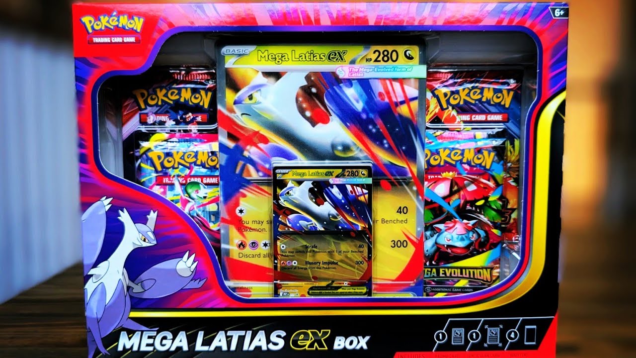 *НОВИНКА* Открытие коробки Mega Latias EX!