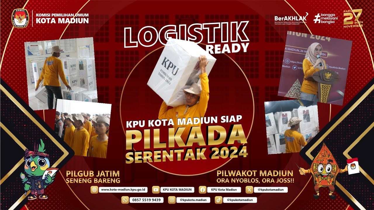 KPU KOTA MADIUN SIAP SUKSESKAN PILKADA SERENTAK 2024