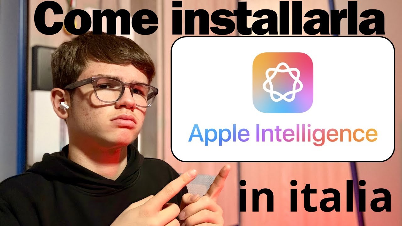 COME INSTALLARE APPLE INTELLIGENCE sul TUO IPHONE!