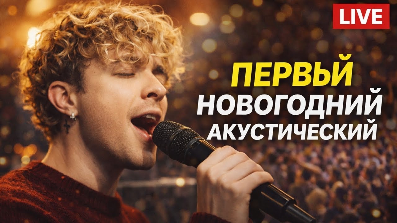 ПЕРВЫЙ НОВОГОДНИЙ АКУСТИЧЕСКИЙ КОНЦЕРТ 23.12.2025 ЕГОРА КРИДА (ПОЛНАЯ ВЕРСИЯ)