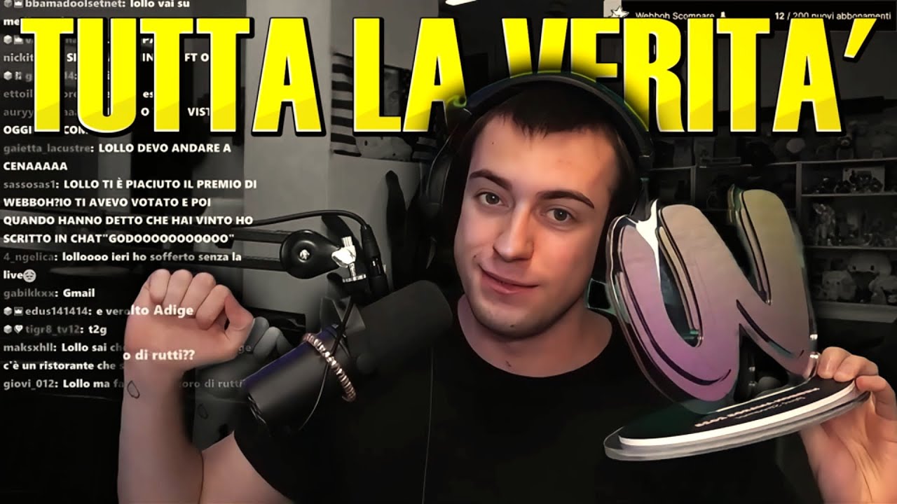 LOLLO ha VINTO i WEBBOH AWARDS 2025!! (tutta la verità)